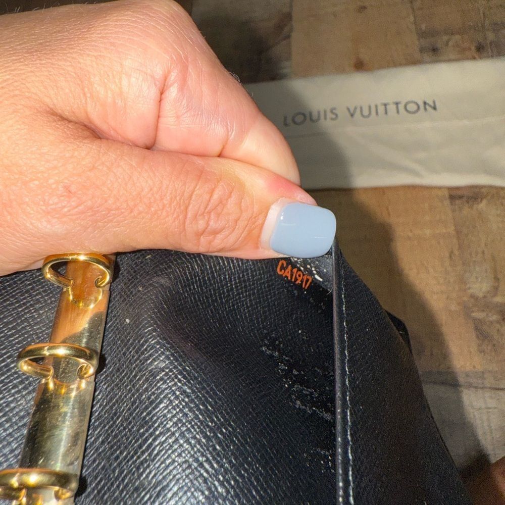 Louis Vuitton Red Epi Leather Small Agenda PM/ Passport Holder COA in photos - Picture 10 of 16